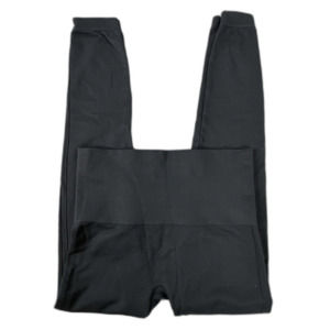 Spanx Look At Me Now Leggings Black Stretch Knit Slimming Pull On Pants Size M